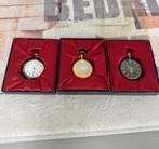 3x Vintage Zakhorloge met Doosjes – pocket watch 3 stuks, Ophalen of Verzenden