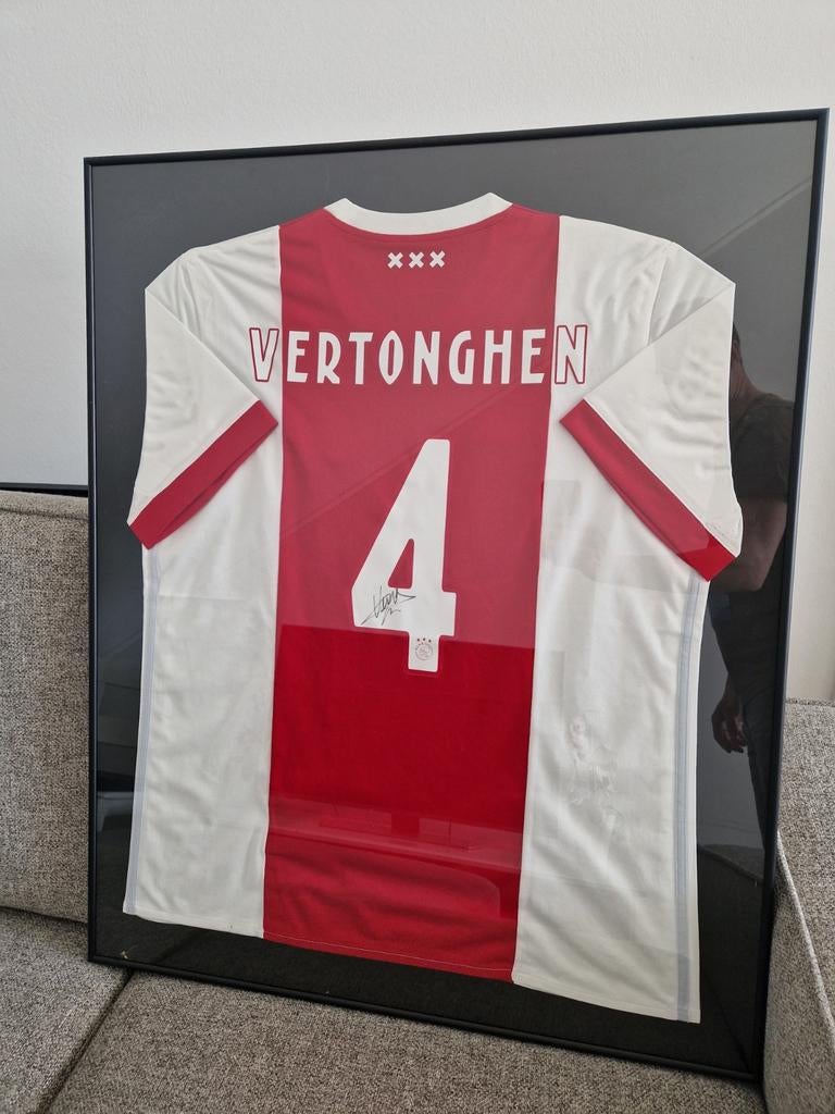 Gesigneerd 2017/2018 Ajax shirt Jan Vertonghen te koop, Ophalen of Verzenden, Ajax, Shirt