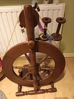 Zeldzame eiken Louet spinnenwiel, Ophalen of Verzenden, Spinnewiel