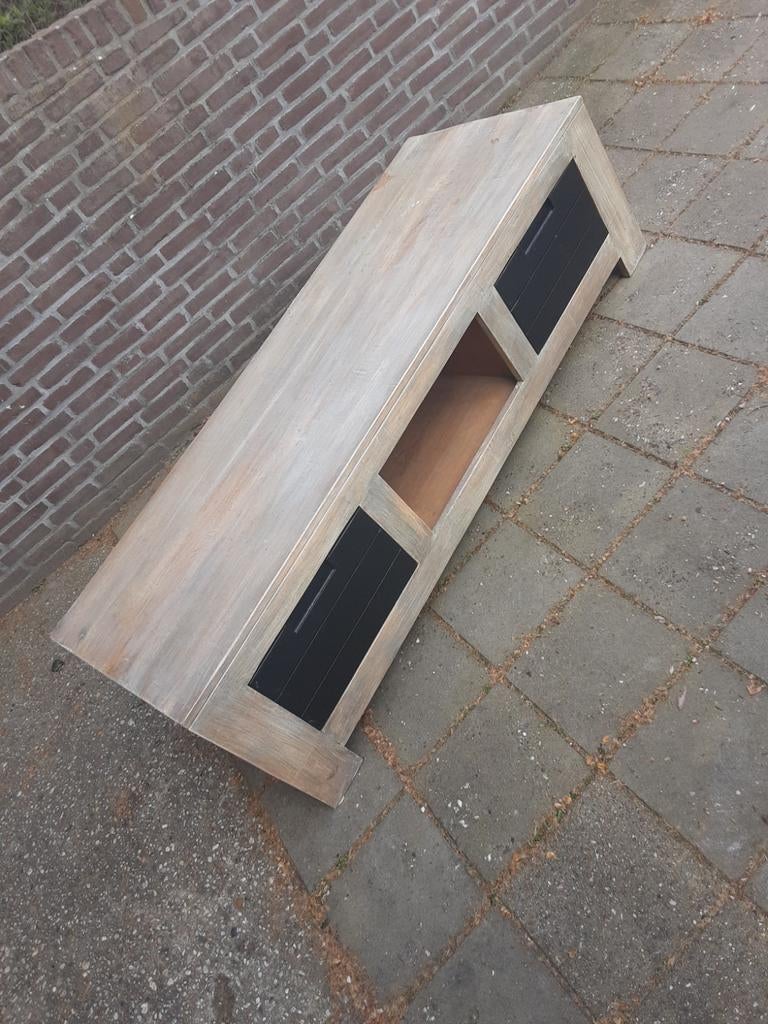 Tv meubel, Huis en Inrichting, Kasten | Televisiemeubels, Ophalen, Gebruikt, 150 tot 200 cm, Minder dan 100 cm