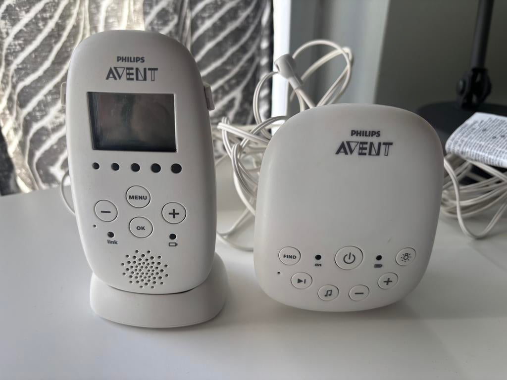Philips Avent DECT babyfoon, Ophalen of Verzenden, Gebruikt, 250 meter of meer, Terugspreekfunctie