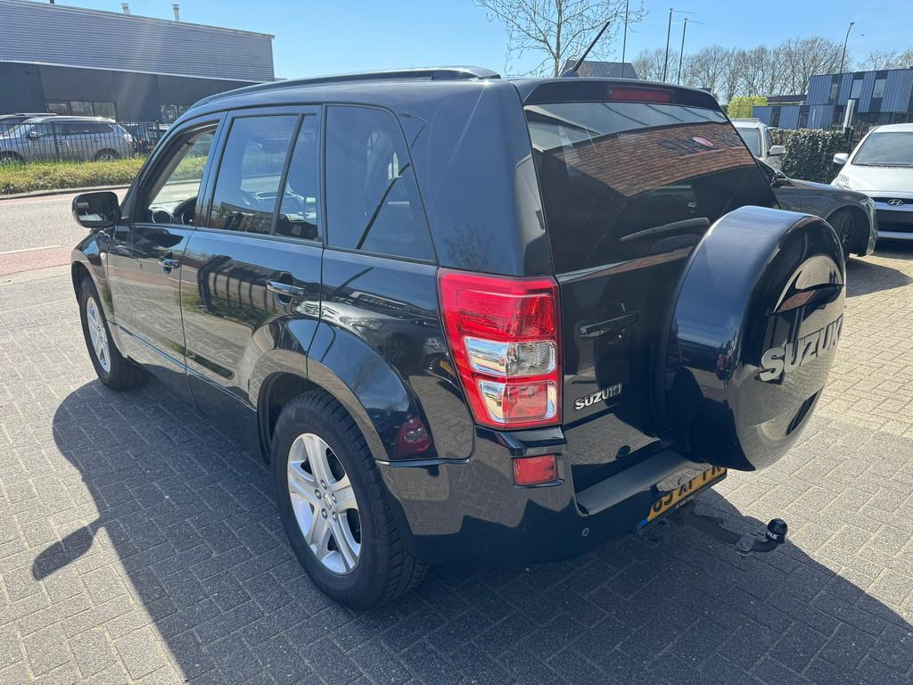 Suzuki Grand Vitara 2.0 High Ex AUTOMAAT 4X4 LEDER TREKHAAK, Automaat, 4 cilinders, Grand Vitara, Zwart