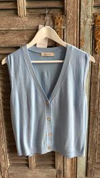 Prachtig knitted vest van COSTES maat XL, Blauw, Maat 46/48 (XL) of groter, Ophalen of Verzenden, Zo goed als nieuw