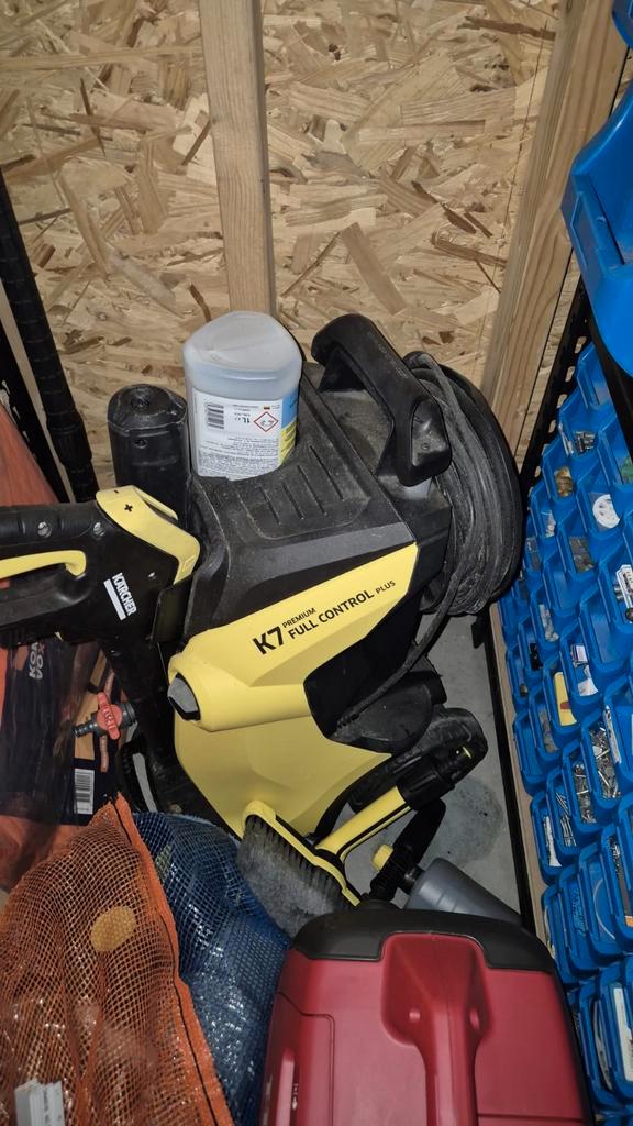 Karcher K7 Premium Full Control Plus met terrasreiniger, Tuin en Terras, Hogedrukreinigers, Zo goed als nieuw, Elektrisch, Ophalen