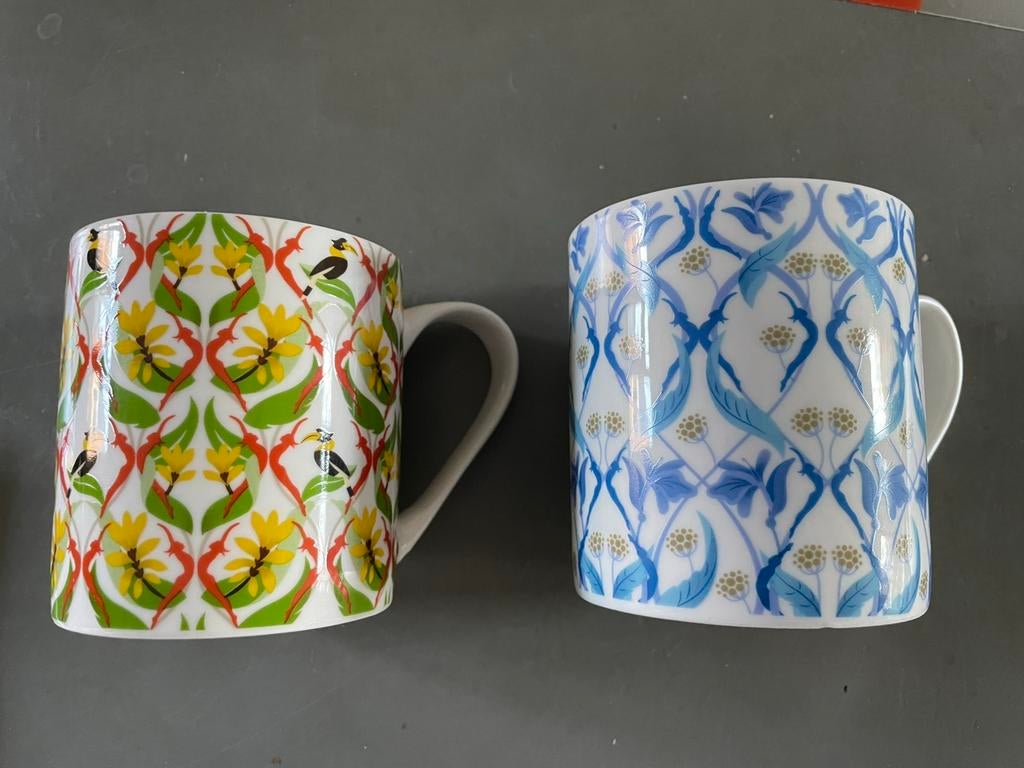 Pukka mokken, Ophalen of Verzenden, Zo goed als nieuw, Overige stijlen, Kop(pen) en/of Schotel(s)