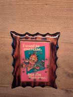 Garfield Klok - Vintage, Ophalen of Verzenden, Gebruikt, Analoog, Wandklok