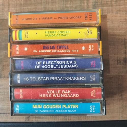 Telstar piraten cassette's, Cd's en Dvd's, Cassettebandjes, Zo goed als nieuw, Origineel, Nederlandstalig, 1 bandje, Ophalen of Verzenden