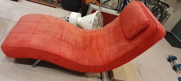 Oranje Lounge Fauteuil beschikbaar voor biedingen