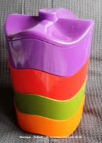 Vintage stapelbare notenbakjes, Huis en Inrichting, Keuken | Servies, Ophalen of Verzenden, Glas, Overige stijlen