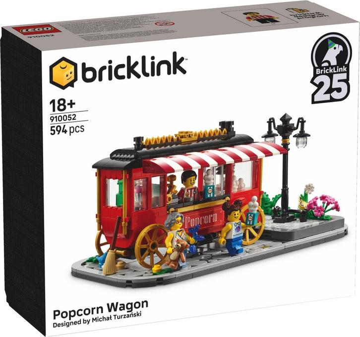 Lego 910052 Bricklink Designer Popcorn Wagon - Nieuw in doos, Kinderen en Baby's, Speelgoed | Duplo en Lego, Nieuw, Lego, Complete set