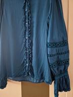 Fabienne chapot blouse mt 38 zgan! Kobalt blauw, Ophalen of Verzenden, Zo goed als nieuw, Maat 38/40 (M), Blauw