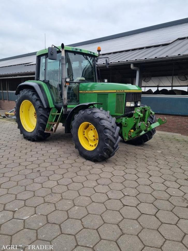John Deere 6506 trekker/tractor, Zakelijke goederen, Agrarisch | Tractoren, meer dan 10000, John Deere, 80 tot 120 Pk, Gebruikt