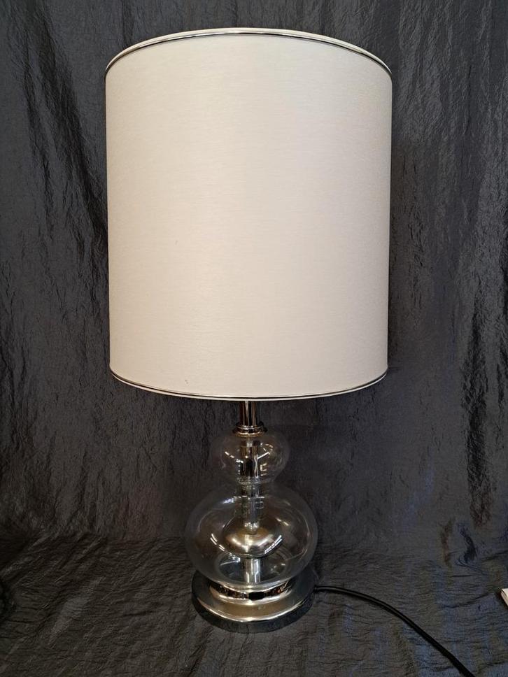 50% korting - totale leegverkoop Vintage & Design - R. Essig, Huis en Inrichting, Lampen | Tafellampen, Zo goed als nieuw, Glas