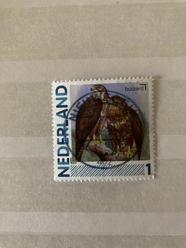 Persoonlijke postzegel vogels de Buizerd, Postzegels en Munten, Postzegels | Nederland, Gestempeld, Na 1940, Verzenden