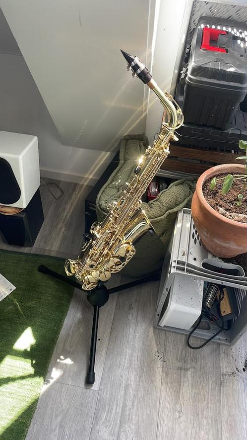 Thomann TAS-180 Alto Sax bundle, Muziek en Instrumenten, Blaasinstrumenten | Saxofoons, Zo goed als nieuw, Alt, Ophalen of Verzenden