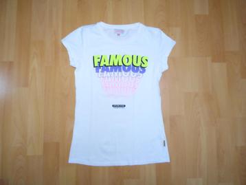 Prachtig wit t-shirt van VIngino, maat 164 (14) NIEUWSTAAT! beschikbaar voor biedingen