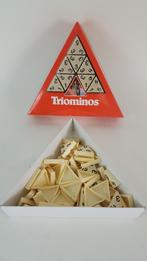Triominos, kleine rode doos, reiseditie, Goliath. 2A5, Tweedehands verkoop, Tweedehands verkoop, Gebruikt, Ophalen of Verzenden