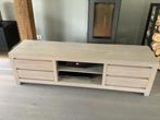 Houten TV kast, Huis en Inrichting, Kasten | Televisiemeubels, Ophalen, 150 tot 200 cm, Teakhout, Minder dan 100 cm