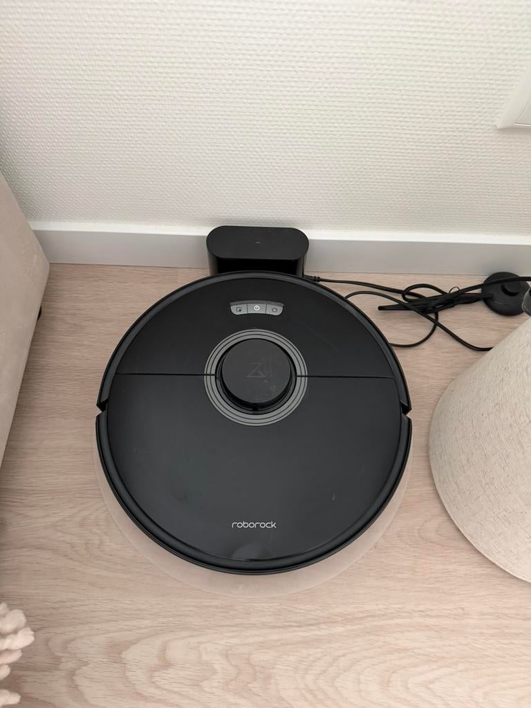 Roborock Q7 Max Robotstofzuiger met dweilfunctie Zwart - 58W, Ophalen, Gebruikt, Robotstofzuiger