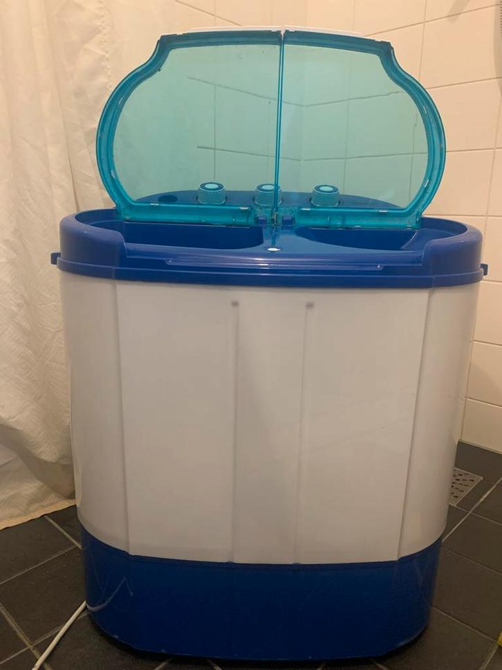 Mestic Camping Wasmachine, Witgoed en Apparatuur, Wasmachines, Gebruikt, Bovenlader, Minder dan 4 kg, Minder dan 85 cm, Minder dan 1200 toeren