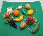 Oude vintage sleutelhangers groente fruit, Verzamelen, Sleutelhangers, Ophalen of Verzenden, Zo goed als nieuw