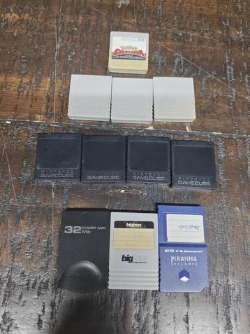 Gamecube Mermory Cards beschikbaar voor biedingen