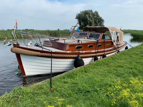 Tijdloze elegante Sloep Cabin + Keuken en toilet., Watersport en Boten, Sloepen, Gebruikt, 50 tot 70 pk, 6 meter of meer, Binnenboordmotor