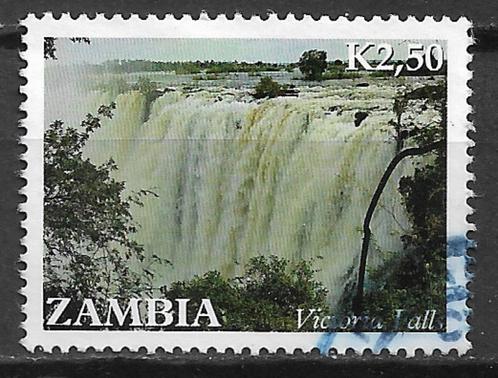 Zambia 2014 Watervallen van Zambia Victoria Falls, Postzegels en Munten, Postzegels | Afrika, Gestempeld, Zambia, Verzenden