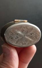 Sieradendoosje met parelmoeren deksel ,Snuifdoos, Antiek en Kunst, Ophalen of Verzenden