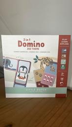 Domino dierentuin thema van het merk little dutch, Hobby en Vrije tijd, Gezelschapsspellen | Kaartspellen, Ophalen of Verzenden