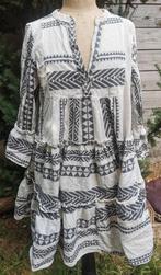 Jurk retro vintage alternatief hippie klassiek sexy ibiza, Ophalen of Verzenden, Zo goed als nieuw, Maat 42/44 (L), Onder de knie