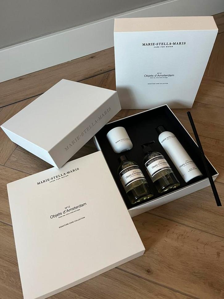 Marie-Stella-Maris No.12 Objets d'Amsterdam Giftset 4 stuks, Huis en Inrichting, Woonaccessoires | Overige, Nieuw, Ophalen of Verzenden