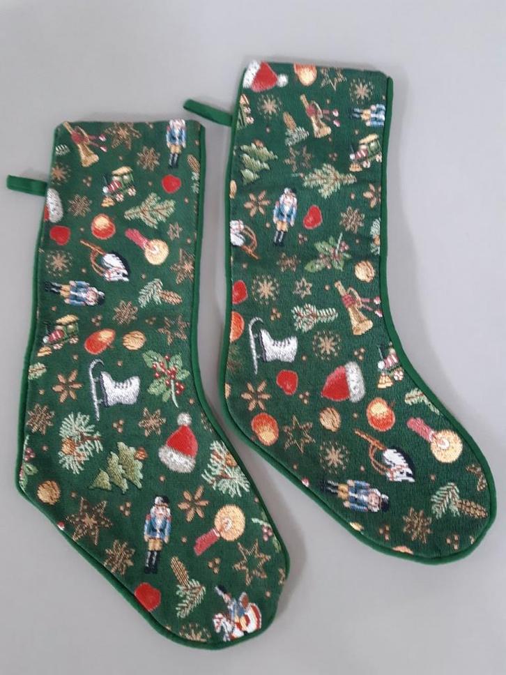 Gobelin Kerstsok Villeroy en Boch Toy's Delight, Diversen, Kerst, Zo goed als nieuw, Ophalen of Verzenden