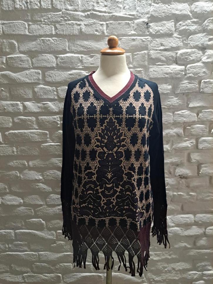 Jonny Q Top Maat 44, Kleding | Dames, Tops, Gedragen, Maat 42/44 (L), Zwart, Lange mouw, Verzenden