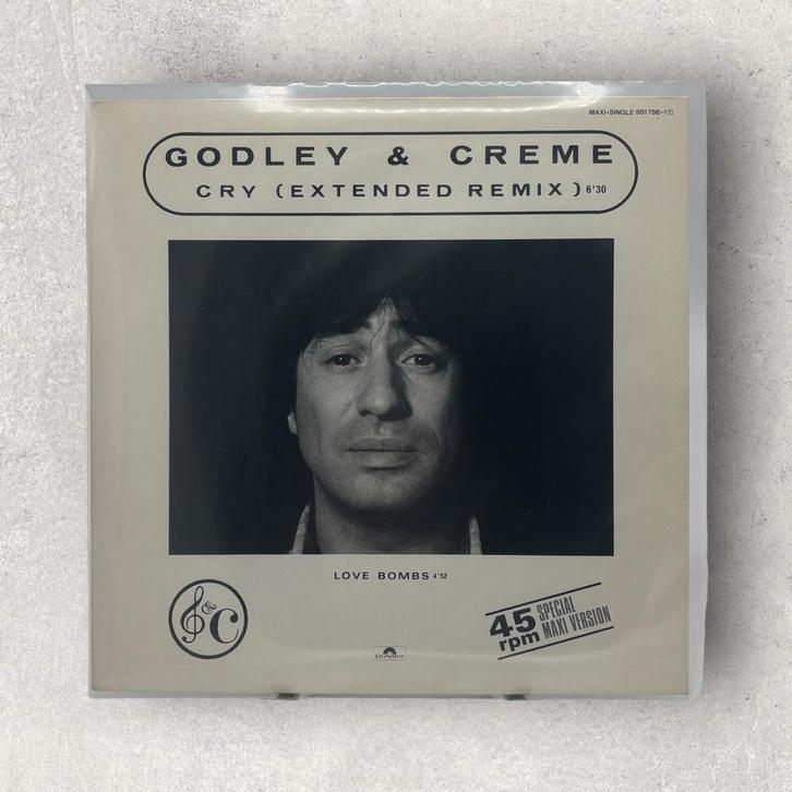 Godley & Creme - Cry 12" Maxi Single, Cd's en Dvd's, Vinyl | Pop, Gebruikt, 1980 tot 2000, 12 inch, Ophalen of Verzenden