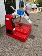 Te koop goed werkende Kiddyride van hond werkt op 1 euro, Ophalen, Gebruikt