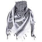 MFH - Shemagh / Arafat / PLO Sjaal - Zwart / Wit - Nieuw, Ophalen of Verzenden, Landmacht, Nederland, Kleding of Schoenen