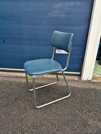 Gispen Stoel - Vintage Design, Huis en Inrichting, Stoelen, Ophalen, Gebruikt, Blauw, Vintage