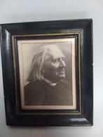 oude portretfoto  FRANZ LISZT in lijst, Verzamelen, Foto's en Prenten, Ophalen, Gebruikt, Foto, Voor 1940