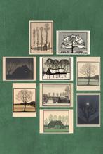Landschappen – Julie de Graag – set van 9 kaarten A4, Minder dan 50 cm, Info@olphy.nl, Wandkunstkaarten.nl, Ophalen of Verzenden