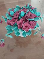 Gehaakte petunia plant kunstplant, Ophalen, Zo goed als nieuw