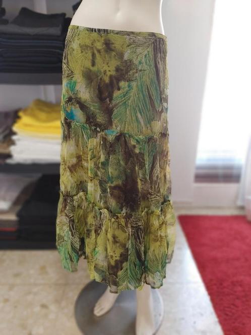 Super mooi maxi rok van Habella, M38 turquoise groen, Kleding | Dames, Rokken, Nieuw, Maat 38/40 (M), Groen, Onder de knie, Verzenden