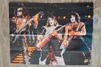 Poster van de band Kiss - Live - uit 1978, Verzamelen, Posters, Ophalen of Verzenden, Rechthoekig Staand, Muziek