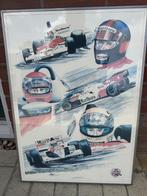 Zeefdruk formule 1 Aad van Koningshoven, Antiek en Kunst, Kunst | Litho's en Zeefdrukken, Ophalen