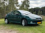 Peugeot 206 1.6 16V CC 2003 Groen, Voorwielaandrijving, 4 cilinders, Cabriolet, 4 stoelen