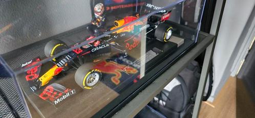 Max Verstappen Redbull 2021 Frankrijk 1:18, Verzamelen, Automerken, Motoren en Formule 1, Zo goed als nieuw, Formule 1, Ophalen of Verzenden