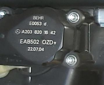  A203 820 16 42 Airco Stelmotortjes € 5 stuk beschikbaar voor biedingen