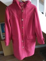 Roze rode mantel jas coat, cashmere mt 40, Maat 38/40 (M), Bensimon, Ophalen of Verzenden, Zo goed als nieuw