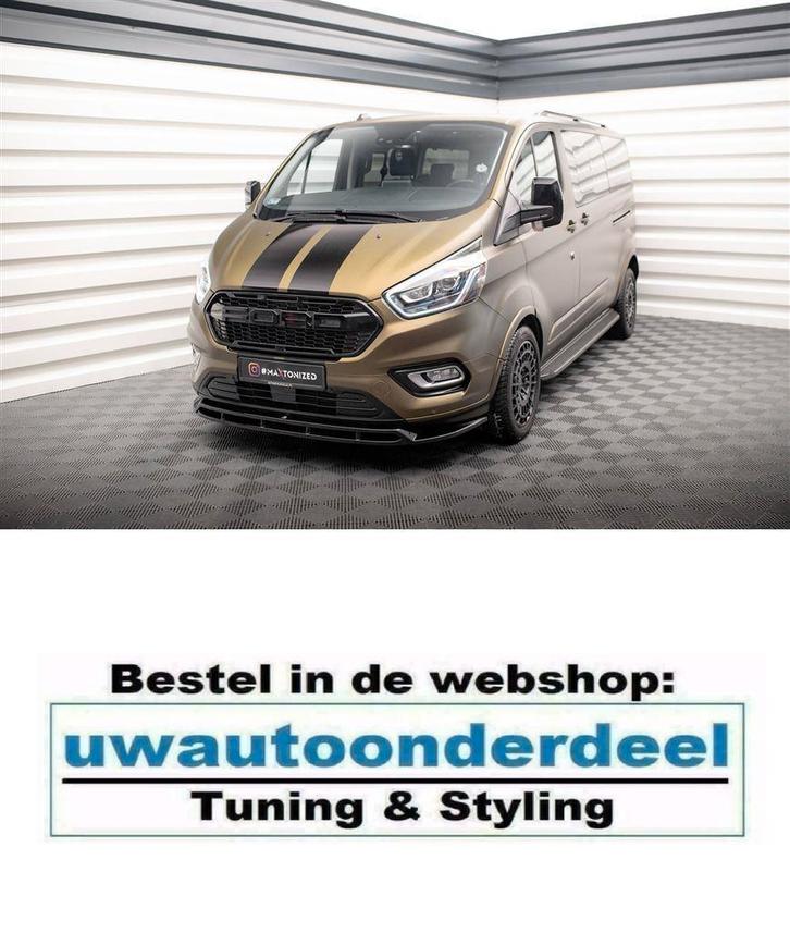Maxton Design Spoiler Splitter Lip Ford Tourneo Custom, Auto diversen, Tuning en Styling, Ophalen of Verzenden