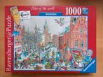 Ravensburger puzzel Amsterdam 1000 stukjes, Ophalen of Verzenden, Zo goed als nieuw